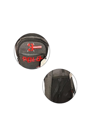 Temel My Polo Sırt Çantası Füme 8815 Füme