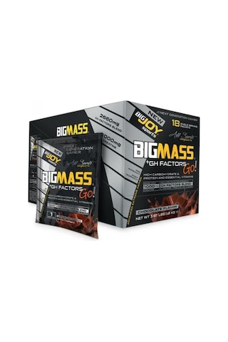 Bigjoy Sports Bigmass Gh Factors Mass Gainer Çikolata Aroma Karbonhidrat Tozu Şase 18 Servis - 1800g - Protein