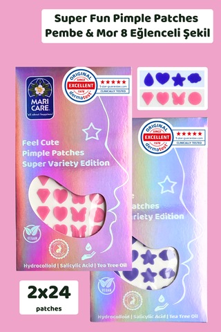Mari Care Feel Cute Pimple Patches 2'li Avantajlı Set 48 Adet