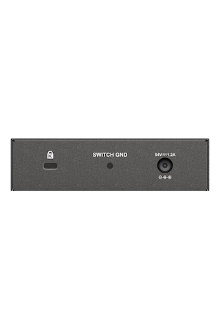D-link Dgs-1005p, 5 Bağlantı Noktalı Katman 2 Yönetilmeyen Poe Gigabit Anahtarı 4 X 10/100/1000 Mbit/s Poe, 1 X 10/100/1000 Mbit/s, 60 W Kapasite, Tak Ve Çalıştır, Fansız, Metal Muhafaza
