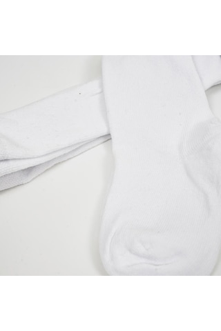 Çocuk Pamuklu Beyaz Külotlu Çorap