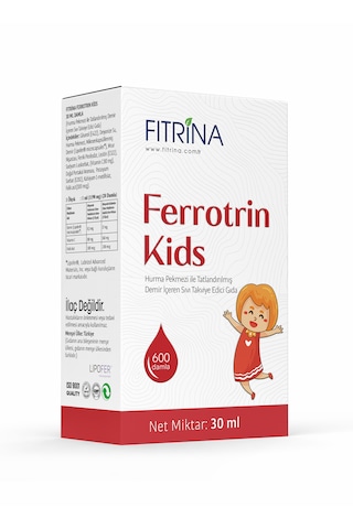 Fıtrina Ferrotrın Kids 30 Ml Damla