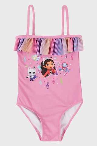 Slipstop Kız Çocuk Mayo Sm2512120000 Pembe Pembe