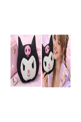 Kuromi Peluş Yastık Oyuncak Beyaz