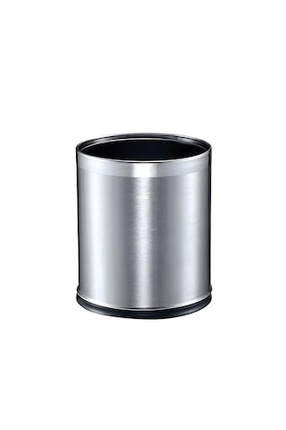 Soho Kapaksız Çöp Kovası Mat 12 Litre 304 Kalite Paslanmaz Çelik Krom