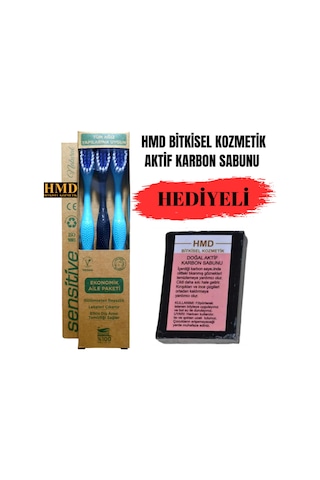 Orta Sert Diş Fırçası 3'lü Paket Hassas Diş Ve Diş Etleri İçin Etkili Temizlik Ve Hijyen Seti
