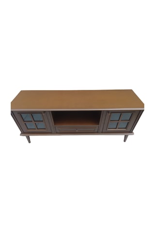 Bengimobilya Tv Sehpası Windovs Model Pencere Ahşap Gürgen Retro Ayak Ceviz Re (483187412)