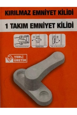 Çitor Kırılmaz Emniyet Kilidi 1 ADET