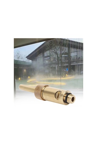 Gajeena Bakıcı Bahçe M10 Bakır Su Fıskiyesi, Ayarlanabilir Valfli Peyzaj Sprinkler, Müzik Fontanı Ve Manzaralar İçin Dış Vida Bağlantılı