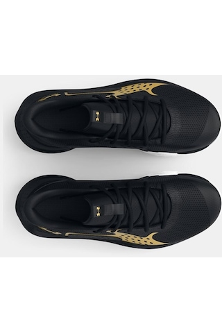 Under Armour Unisex UA Jet '23 Basketbol Ayakkabısı 3026634-001 Altın - Siyah