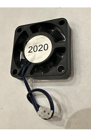 4 Cm 12 Volt Fan 12 Volt 4 Cm Fan 10 Cm Kablo 4x4x1 Cm Siyah