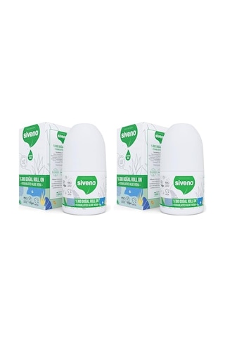 Tr %100 Doğal Roll-on Aloe Vera Deodorant Ter Kokusu Önleyici Bitkisel Lekesiz Vegan 50 Ml 2 Paketi