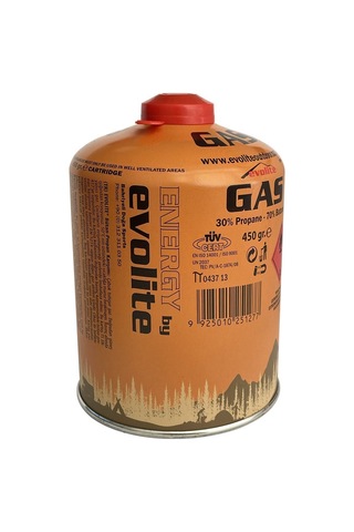 Evolite Butane Propane Vidalı 450 Gr. Ocak Kartuşu - 4 Adet Sarı