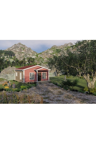 45 M² Prefabrik Ev