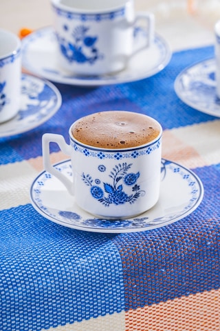 Acar Orlo 6 Kişilik Kahve Fincan Takımı - 90 Ml Renkli