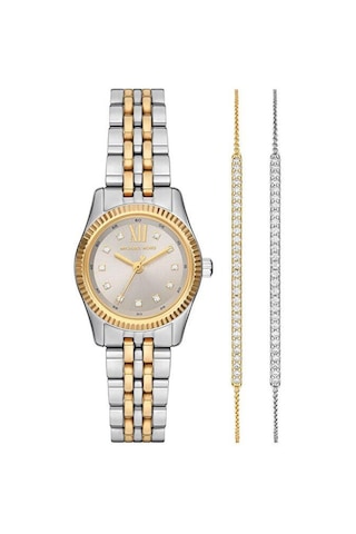 Michael Kors Mk4815set Kadın Kol Saati + Bileklik Seti Gri