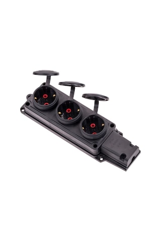 Byes 1x16a 2p+e 250v Üçlü Kauçuk Grup Priz Ip44