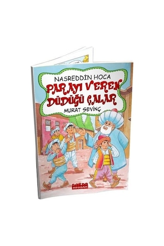 Nasrettin Hoca Parayı Veren Düdüğü Çalar - Çizgi Roman Serisi - Murat Sevinç - Bordo Ressam