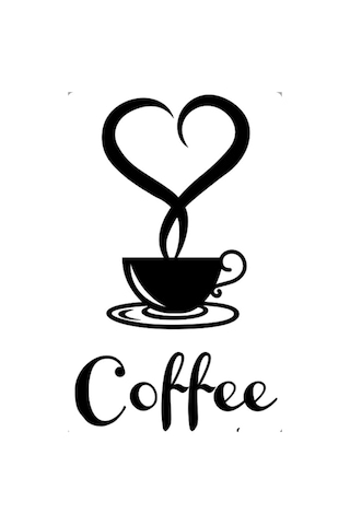 Coffe Yazılı Hediyelik Kanvas Tablo Ev Duvar Mutfak Dekarasyon Duvar Süsü Ölçü Seçiniz :