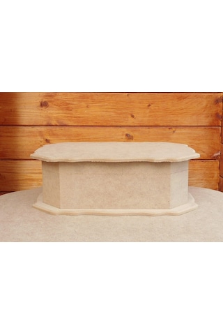 Ham Ahşap Kutu Lüks Osmanlı Model