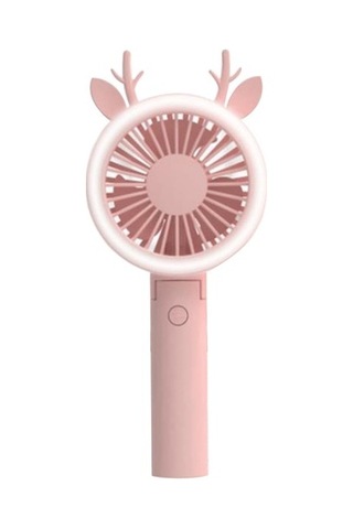 Usb Düz Renkli El Masaüstü Ev Ofis Fanı, Pembe 9477 Pembe