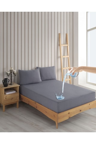 Mikro Fitted Sıvı Geçirmez Renkli Yatak Alezi Renkli Alez Çarşaf 001