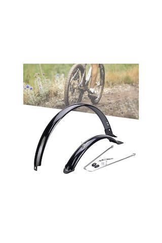 Suntek Dağ Bisikleti Çamurluklar 24 Inç Su Gümüş-bileklik Gümüş