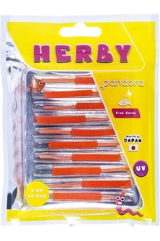 Pandora Herby Worm 5cm  Lrf Silikon Yem