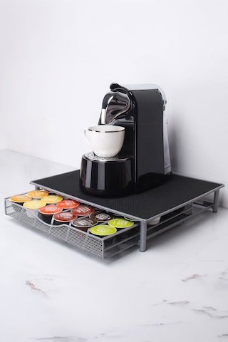 36 Adet Kapasiteli Dolce Gusto Kapsül Kahve Standı Kahve Çekmecesi Mt268 Siyah
