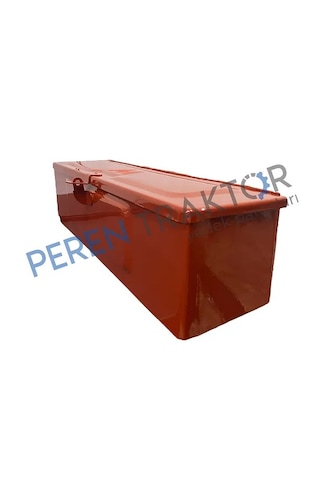 Metal Takım Sandığı Kiremit Rengi Arkası Somunlu