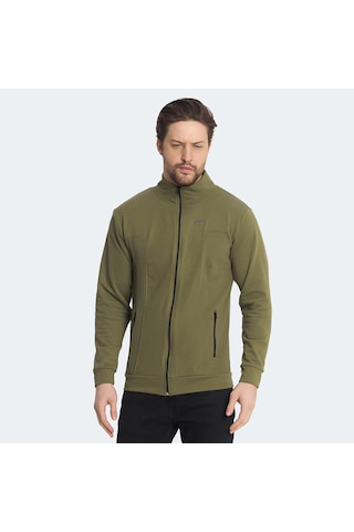 Slazenger KAGISONA IN Erkek Sweatshirt Haki