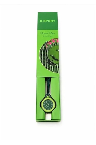 Vothoon Renkli Lüks Saat Tasarımlı Çanta Süsü Bag Charm Anahtarlık Yeşil