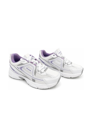 Wickers Kadın Sneaker Beyaz - Lila