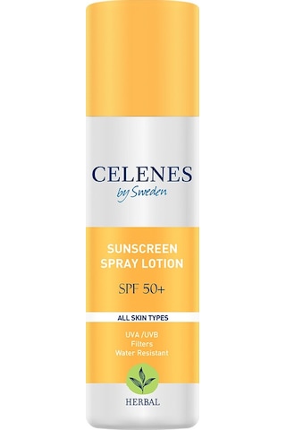 Celenes By Sweden Herbal Güneş Koruyucu Losyon Sprey SPF 50 150 ML