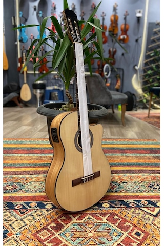 Admira Lena-ec Elektro Klasik Gitar Naturel