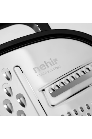 Nehir Paslanmaz Çelik Yatay Haneli Rende