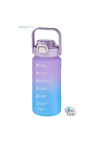Vagonlife 2'li Ekonomik Motivasyon Matara Seti 1500 ML Büyük Boy