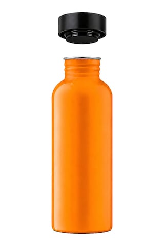 Mamawata Orange Paslanmaz Çelik Matara 500 Ml Ultra Hafif Sızdırmaz Suluk Turuncu