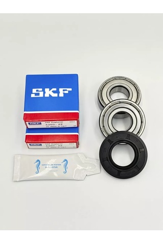 Skf Ardo, Aeg Çamaşır Makinesi İçin Rulmanlar + Salmastra Gres Yağlama 266582924