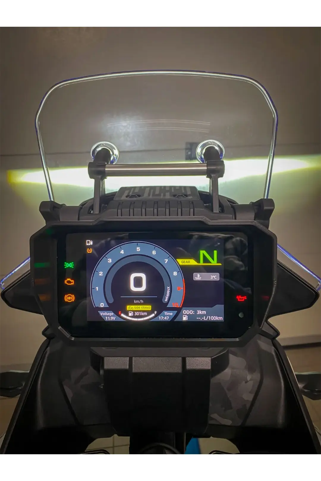 Cfmoto 450 Mt Ekran Güneş Koruyucu Tft Siperlik Siyah