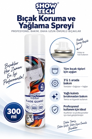 Showtech Tıraş Makinesi Bıçağı Soğutma Spreyi 400 Ml