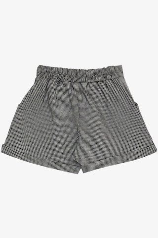 Breeze Kız Çocuk Şort Kazayağı Desenli Fiyonklu 1.5-5 Yaş, Siyah-siyah Siyah