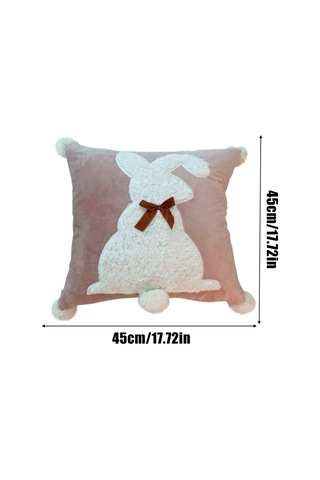 İşlemeli Paskalya Elemanları, Oturma Odası İçin Yeni Yastıklar, Paskalya Dekorasyonu, Paskalya Yastık Kılıfları, Sadece Yastık Kılıfı İçerir, Yastık Çekirdeği Dahil Değildir17,7 17,7 İnç, 1 Adet Diğer