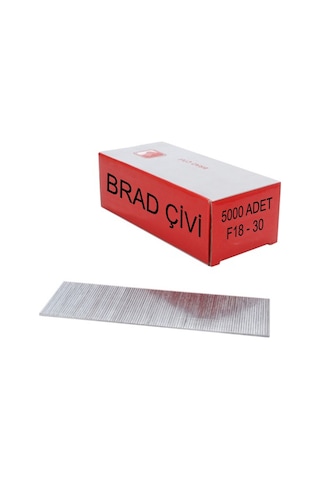 Aletçantam 18x30 F Tipi Tabanca Parke Brad Çivisi 30mm 5000 Adet
