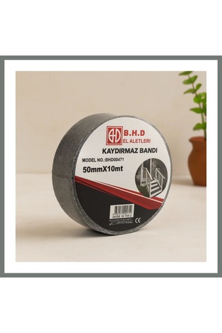 Mmb-trade Kaydırmaz Bant 50 Mm X 10 M Siyah Mmbz