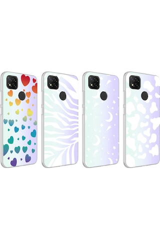 Goocamp Redmi 9c Kılıf M-blue Desenli Kapak - Zebra No1 Zebra No1