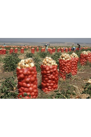 SOĞAN ÇUVALI (5 KİLOLUK) 25 ADET 30*50 cm