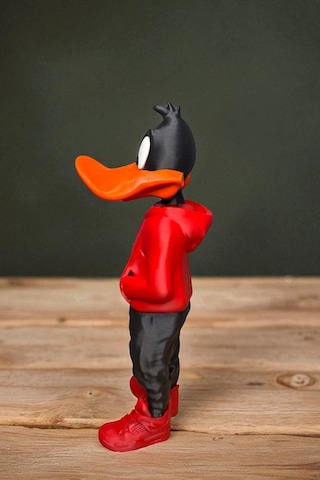 26 Cm 3d Baskı Daffy Duck Figürü, Looney Tunes Figür, Çizgi Film Figürü