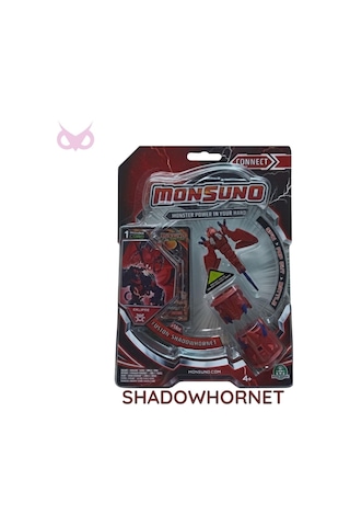 Monsuno Lisanslı 3 Lü Fusion Figür Seti Black Bullet, Shadowhornet, Driftblade Tek Beden
