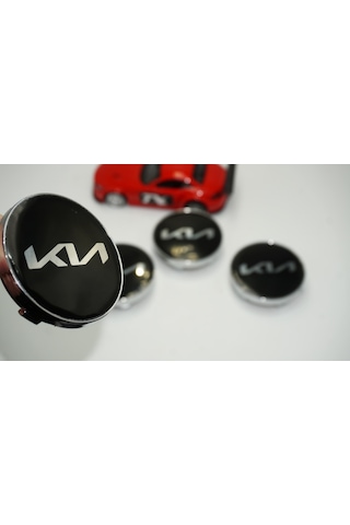 Kia Yeni Nesil Logo Jant Göbeği Kapak Seti  60mm
